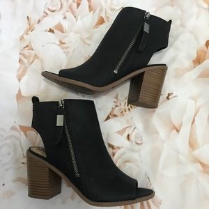 Sam Edelman (Circus) Open Toe Ankle Booties